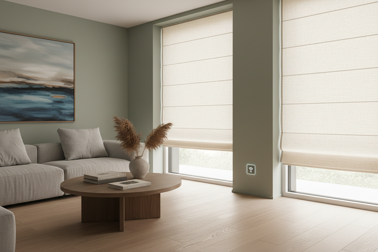 Automate Sunlight: The Ultimate Smart Roll Up Fabric Blinds Guide