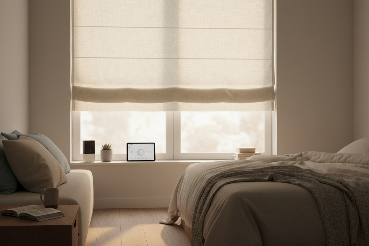 Wake Up Gently: Why I Automated My Pull Down Cloth Blinds