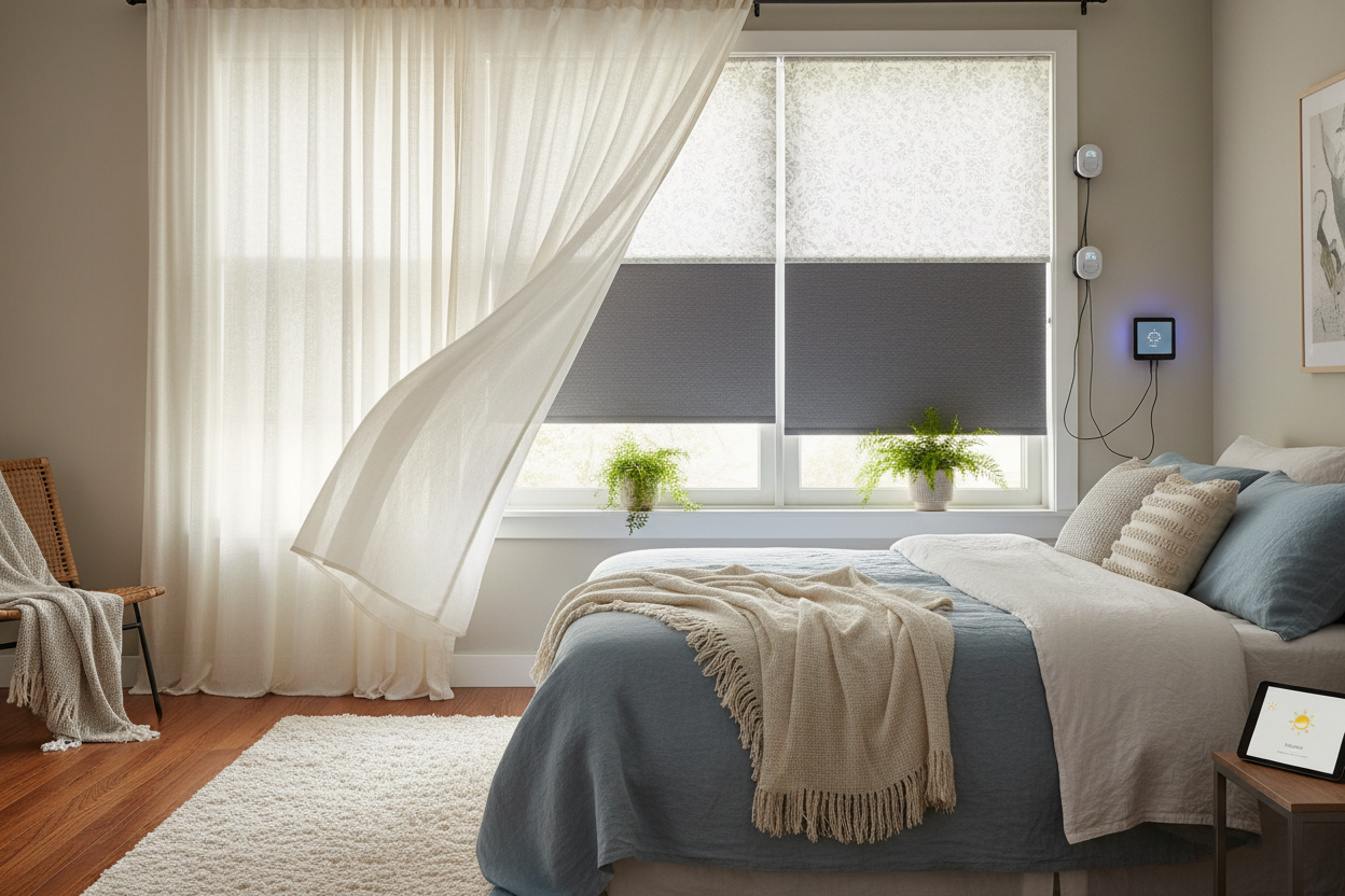 Wake Up Gently: The Best Smart Window Shades Pull Down Setup