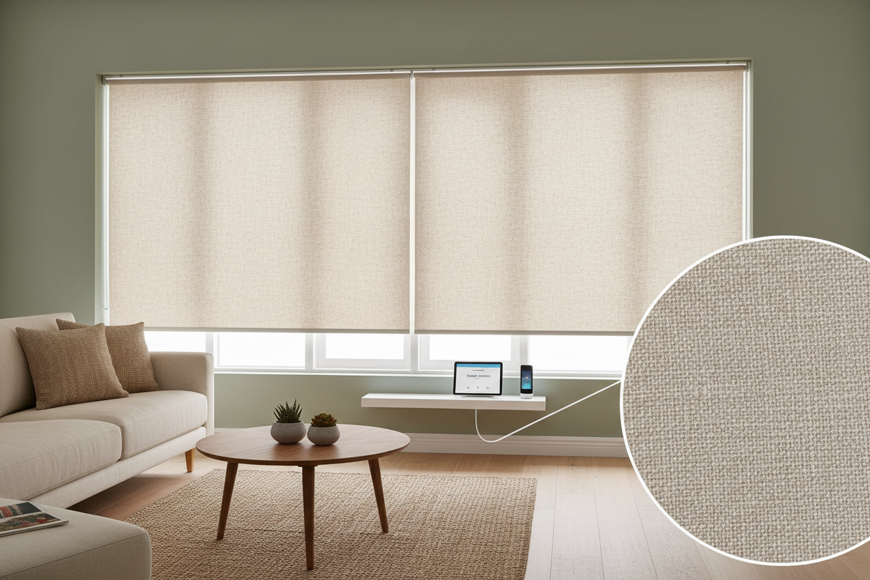 Automating Fabric Pull Down Window Shades: A Smart Home Guide
