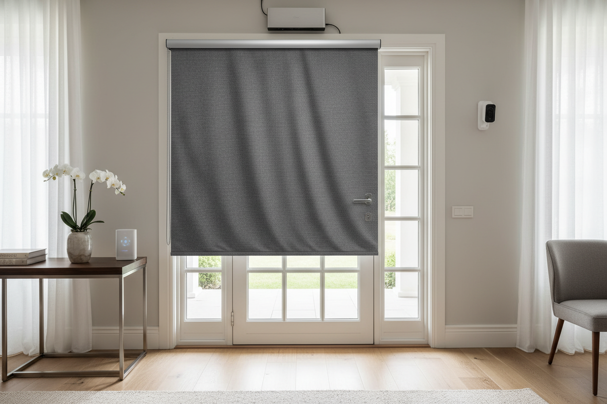 Automate Privacy: The Ultimate Front Door Pull Down Shade Setup