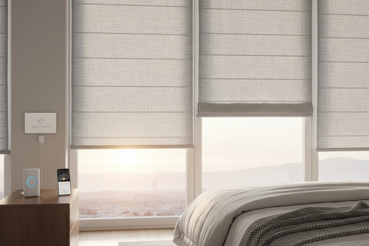 Wake Up Gently: The Best Smart Roller Blinds for Windows Setup