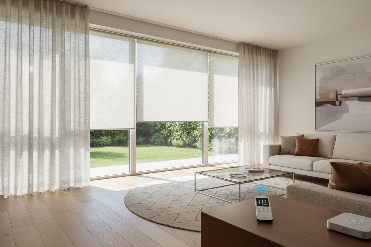 Smart Retractable Blind Guide: Motorizing Your View