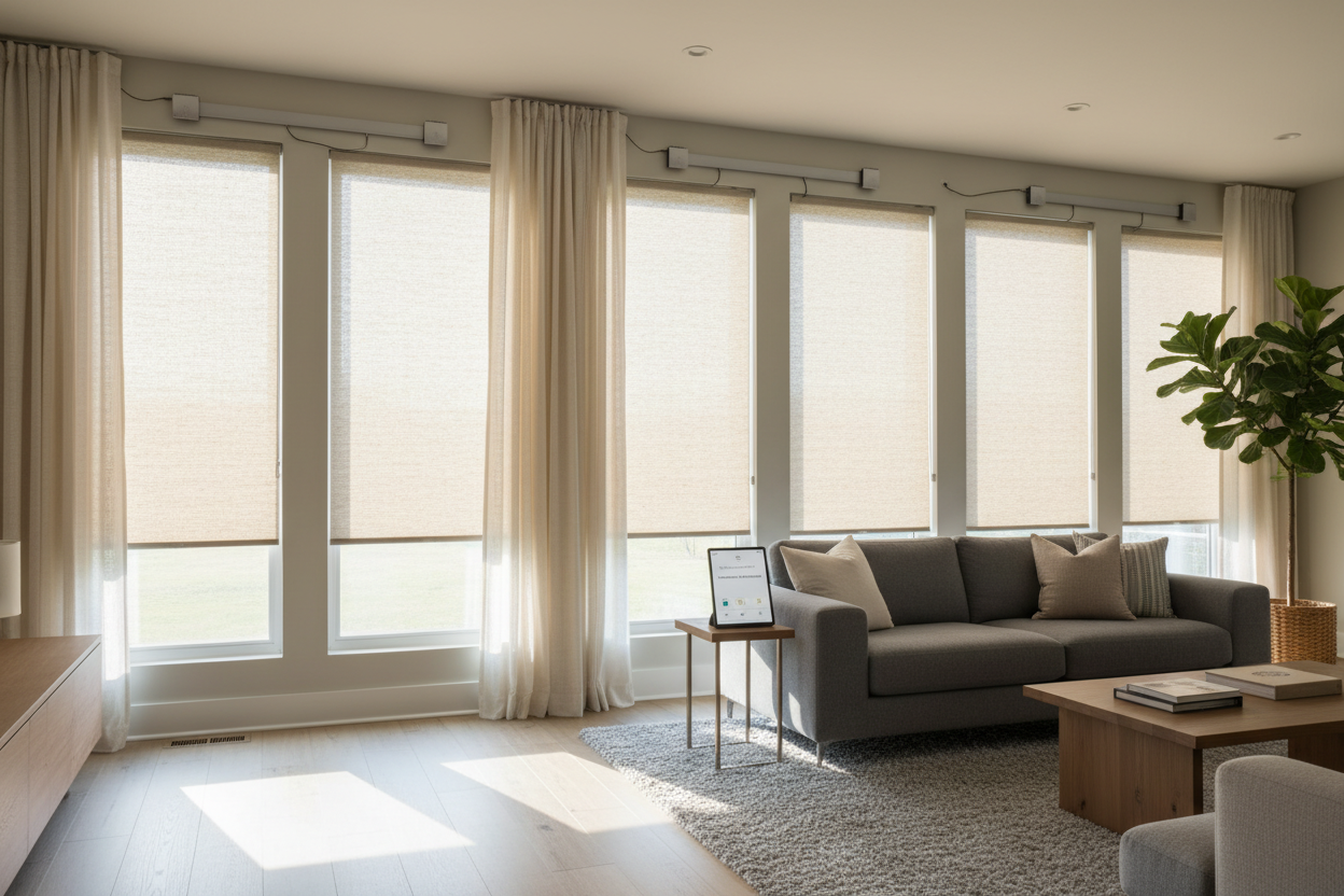 Automating Large Windows: The Smart 72 Inch Wide Blinds Guide