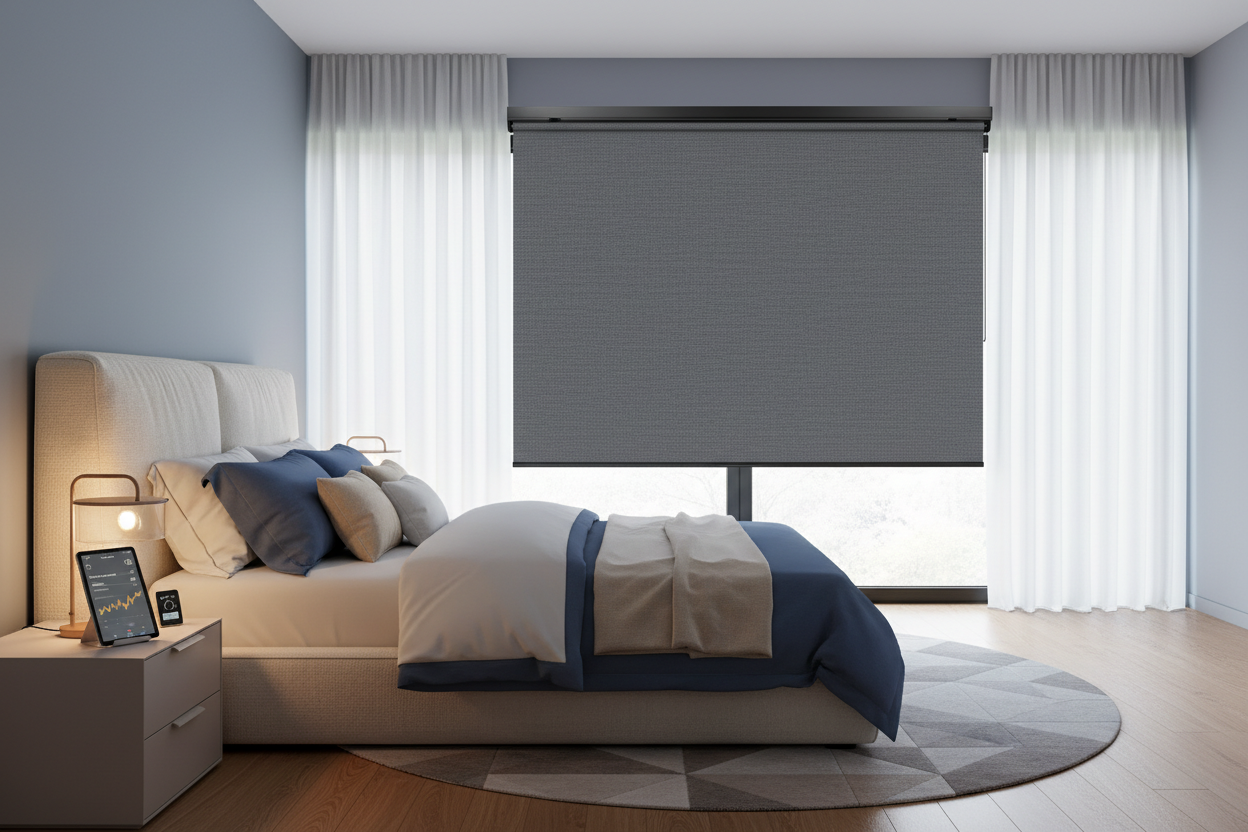 Automate Your Sleep: The Smart Guide to Blackout Roller Blinds