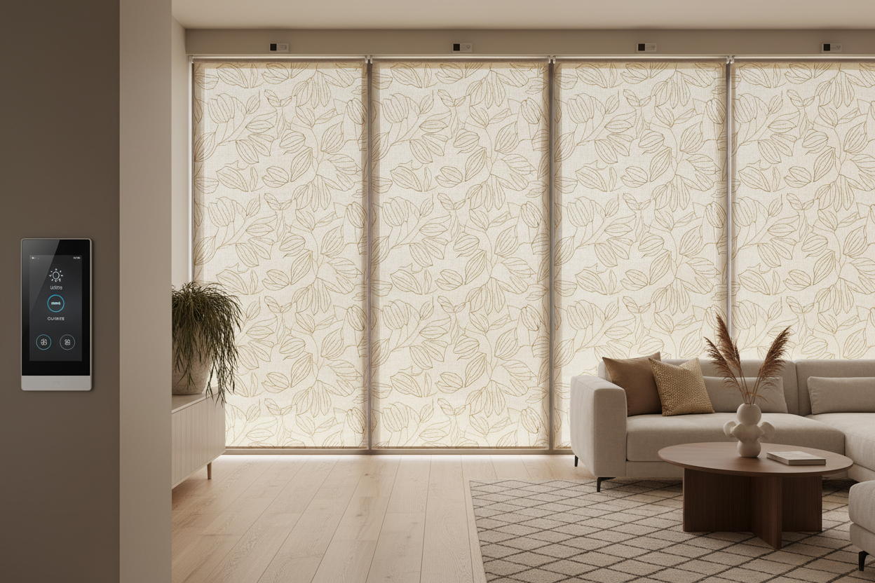 Smart Decorative Roller Blind Setup: Style Meets Tech