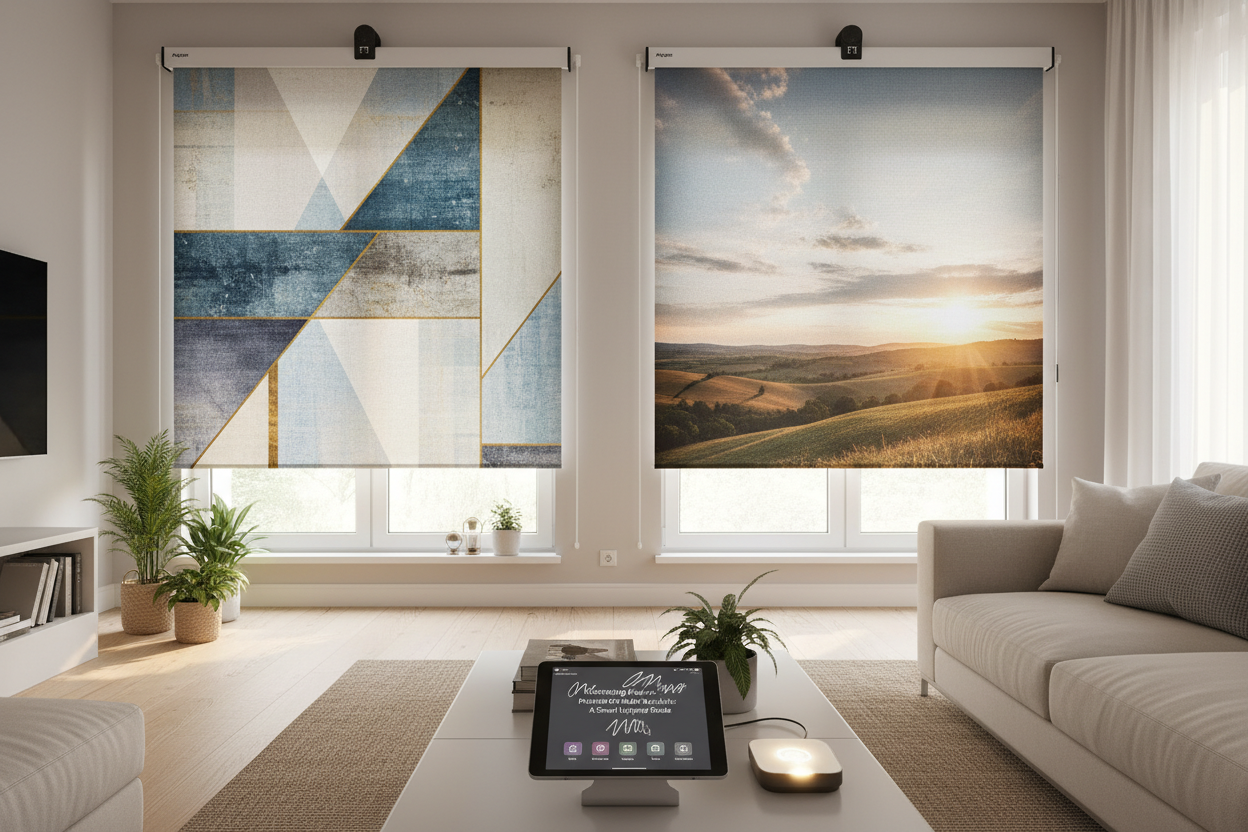 Motorizing Pictures on Roller Blinds: A Smart Upgrade Guide