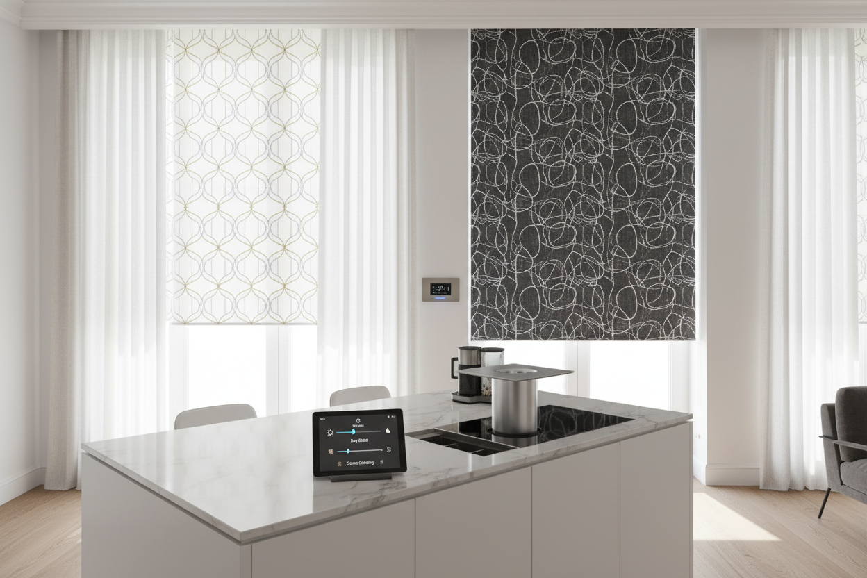 Automating Style: Smart Motors for Your Roller Shade Pattern