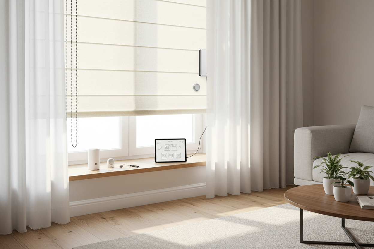Manual Roller Blinds: The Best Base for Smart Retrofits