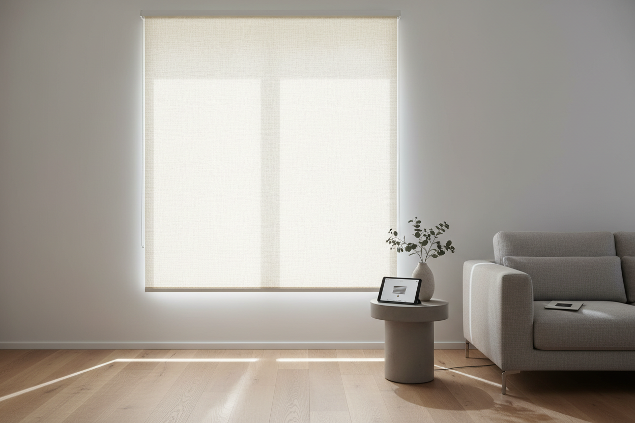 Minimalist Tech: Why I Chose Smart Roller Shades Without Valance
