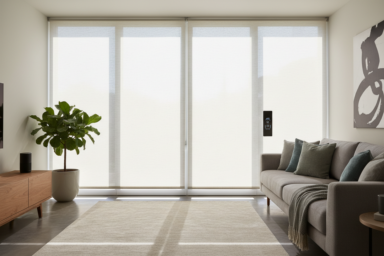 Automate Your View: Smart Roller Shade Design for Modern Homes