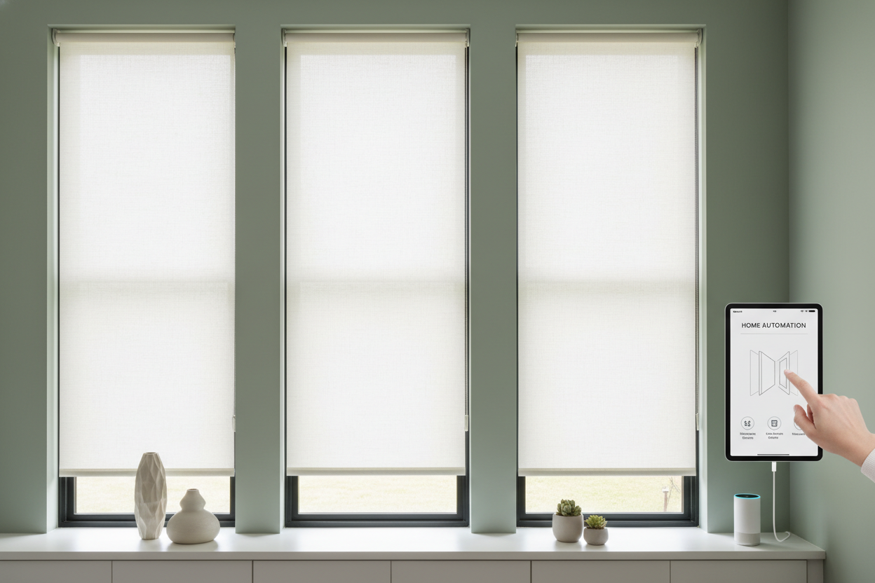 Automating Tight Spaces: Smart Narrow Roller Shades Guide