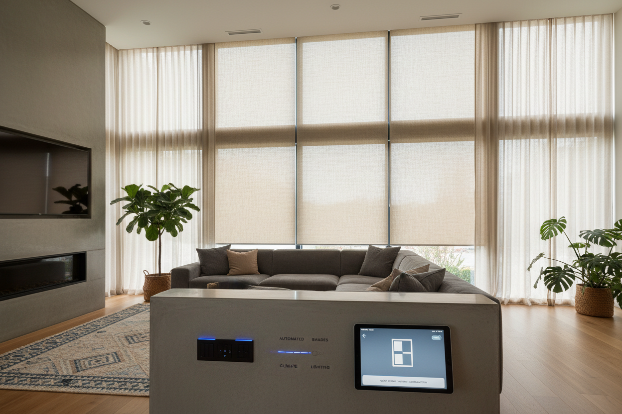 Automating Large Windows: The Smart Heavy Duty Roller Shade Guide