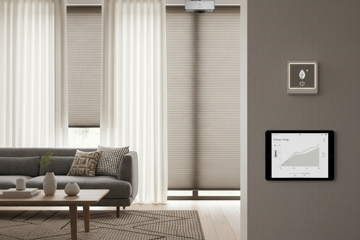 Automating Cellular Shades: Energy Savings on Autopilot