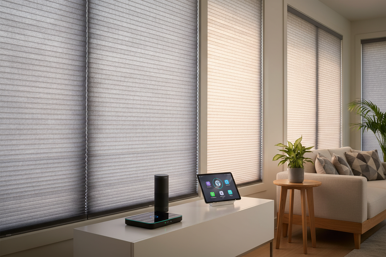 Modern Cellular Shades: Matter, HomeKit & Alexa Compatibility Guide