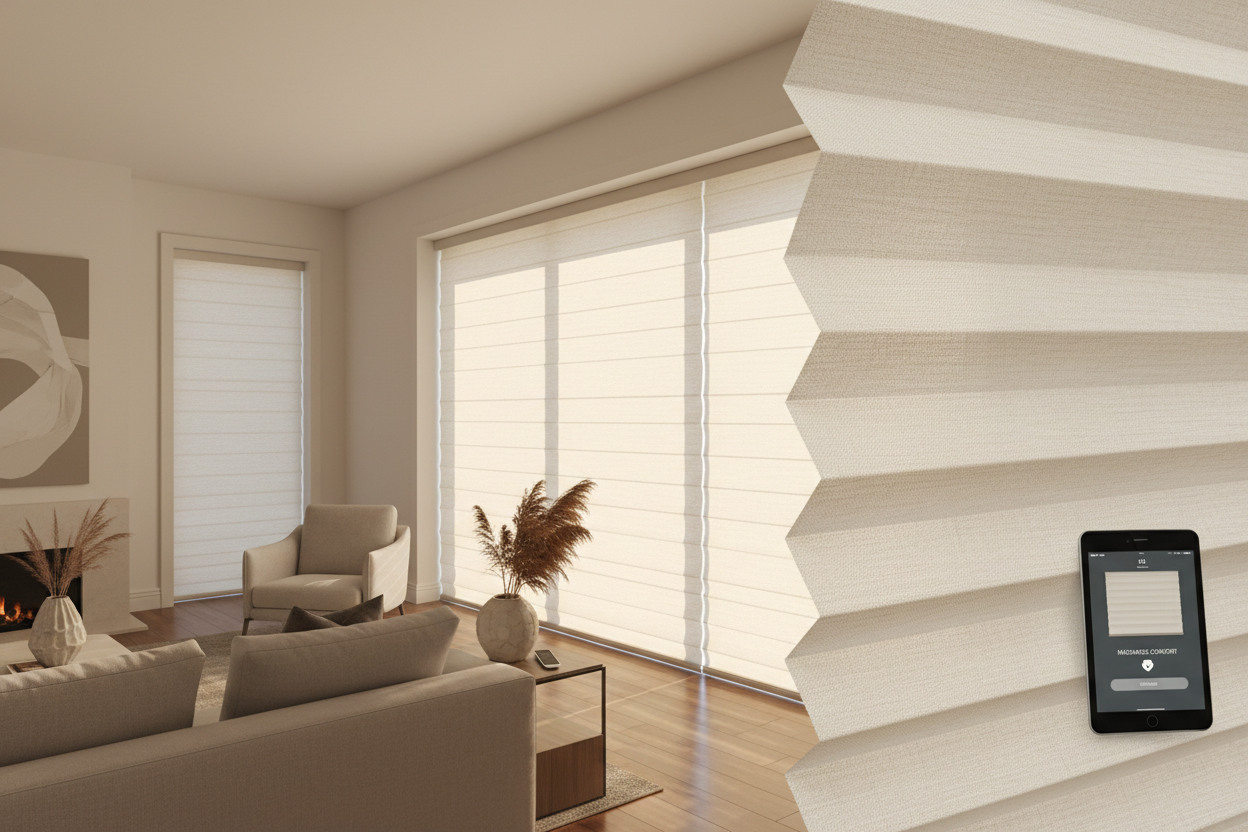 Maximize Comfort: Automating Triple Cell Honeycomb Shades