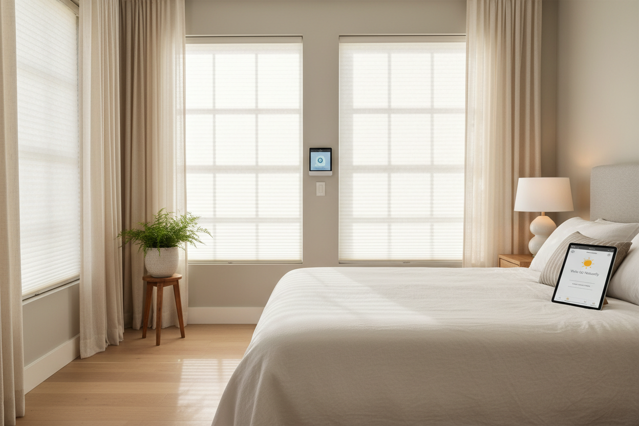 Wake Up Naturally: Automating 1 2 Inch Cellular Shades