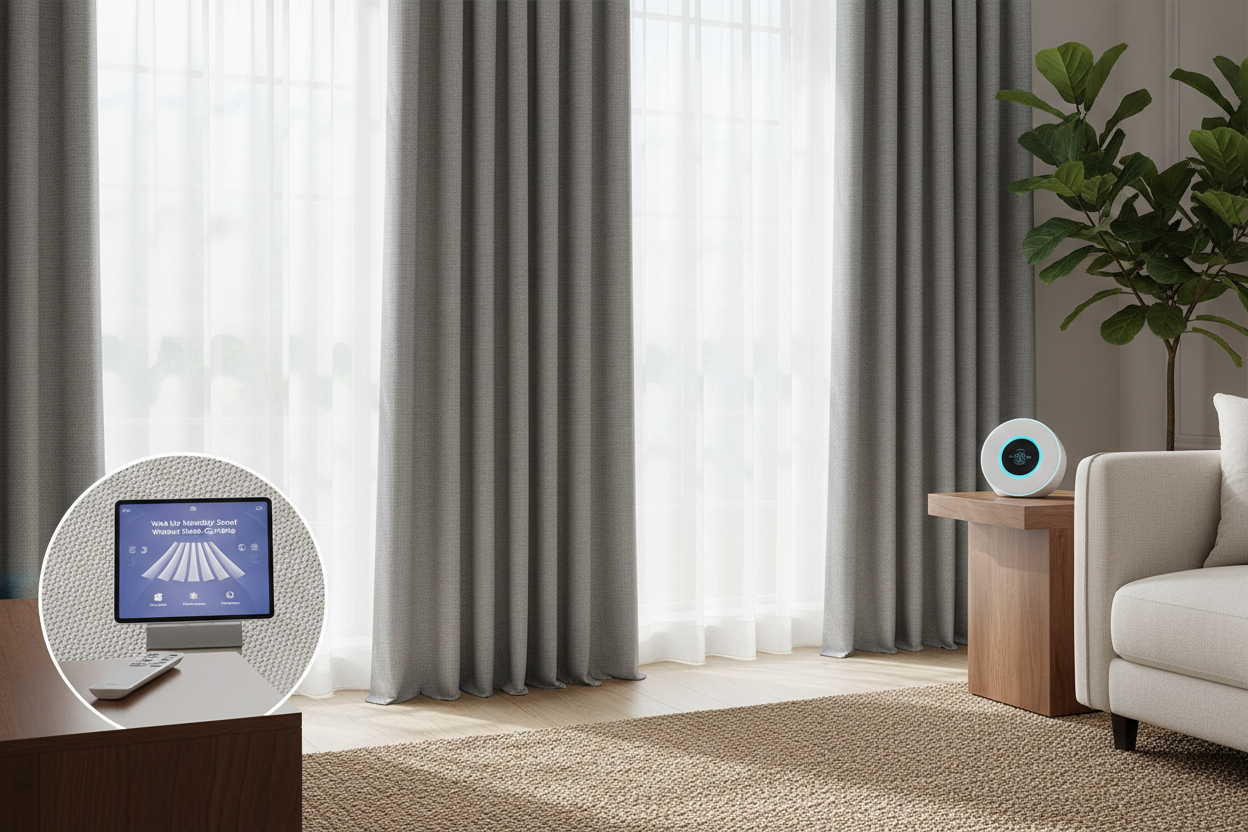 Wake Up Naturally: Smart Window Shade Curtains Setup Guide