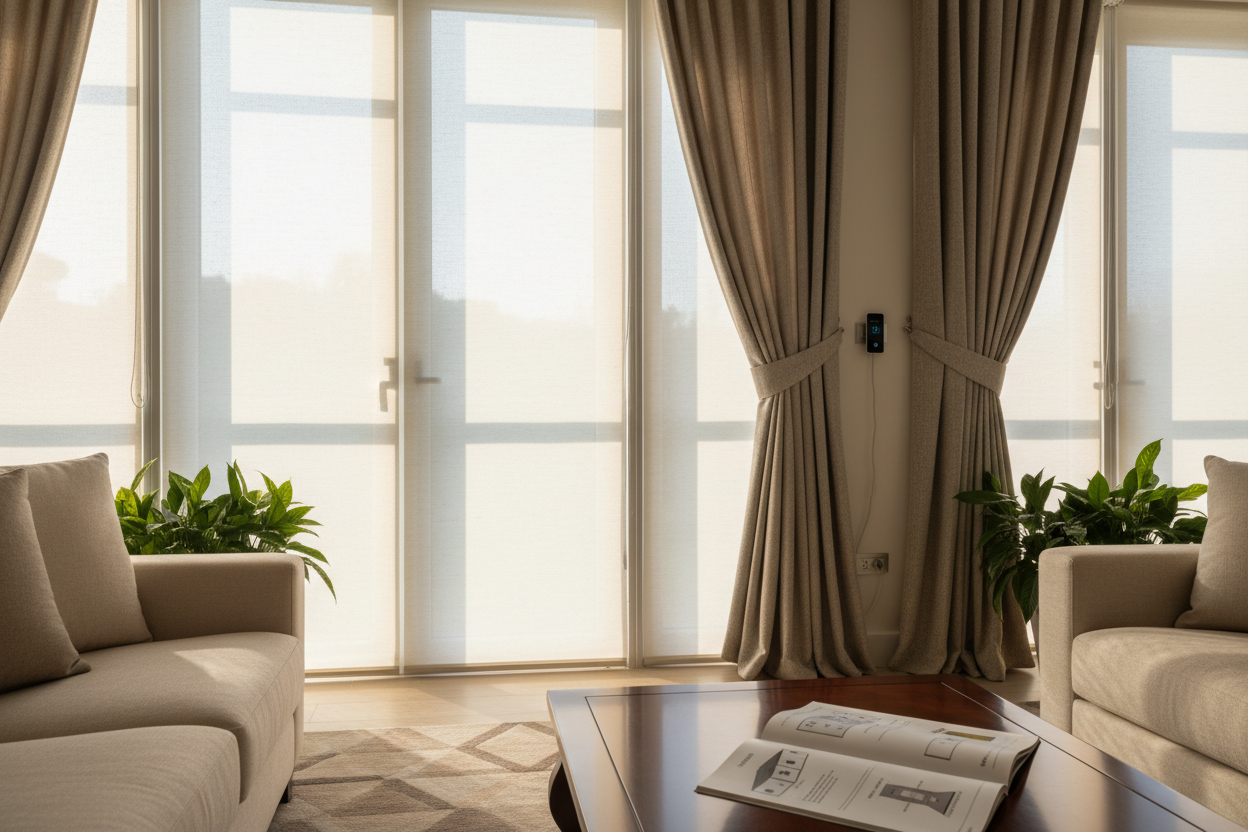 Smart Sun Shade for Windows: Battery vs. Hardwired Guide