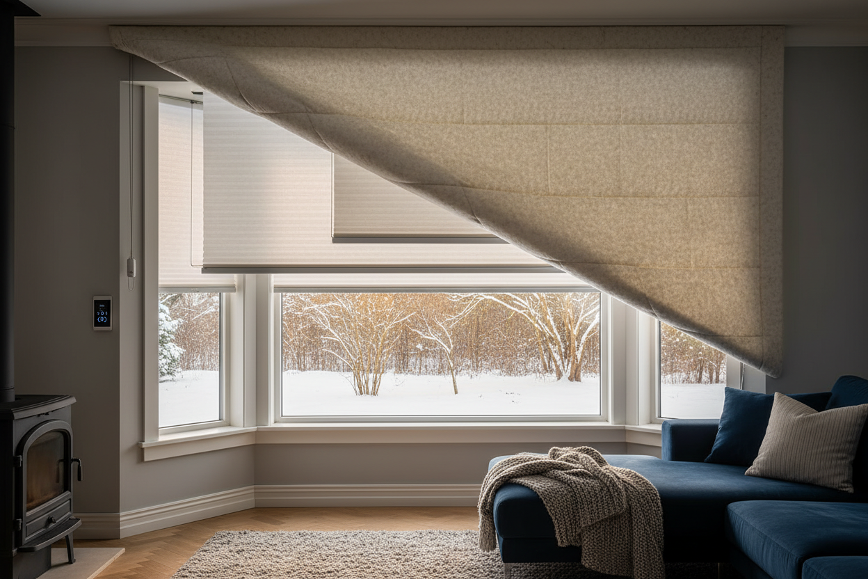 The Ultimate Smart Window Quilt Setup for Winter Warmth