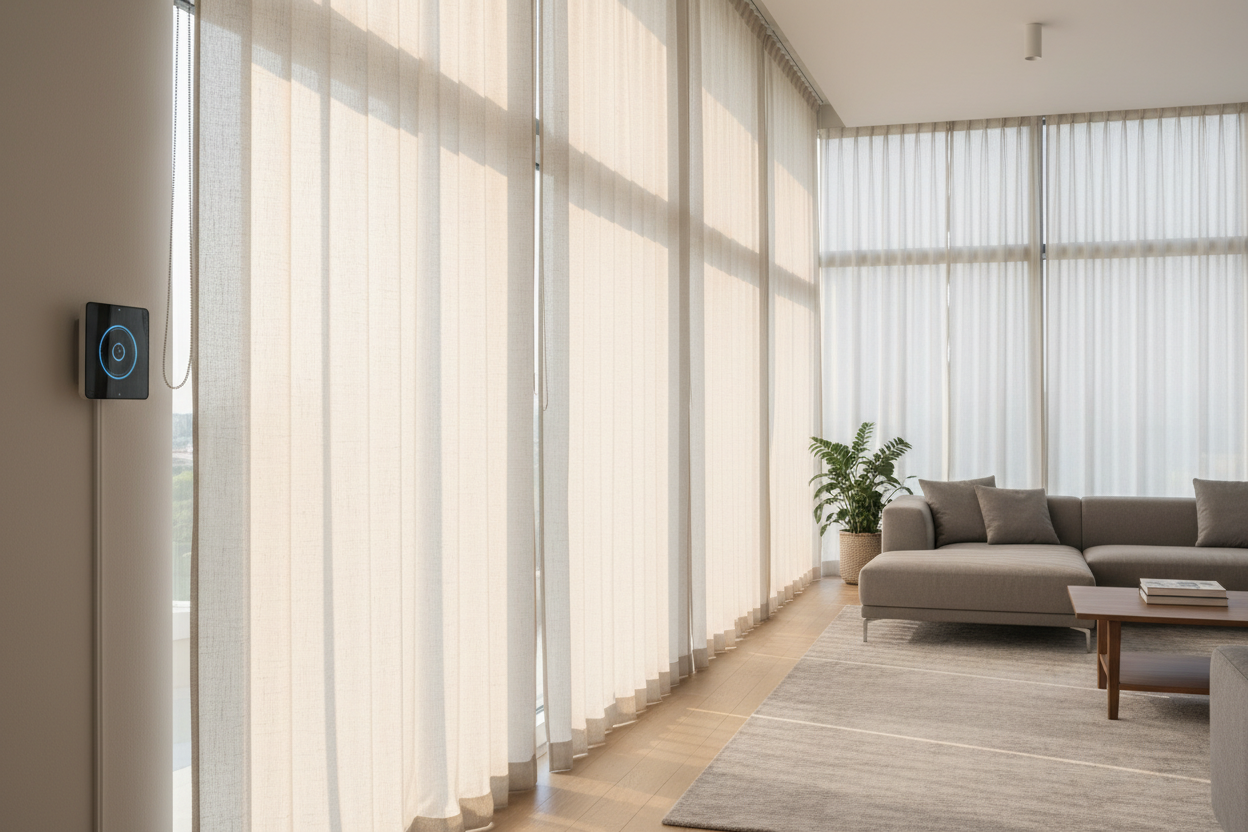 Automating Wide Windows: Smart Shades Setup & Power Guide