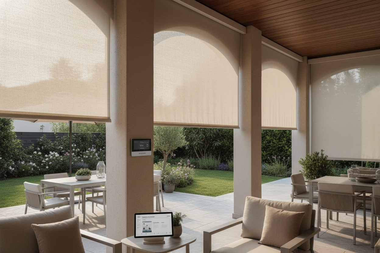 Automate Your Outdoors: The Best Sunblock Shades for Patio Setup