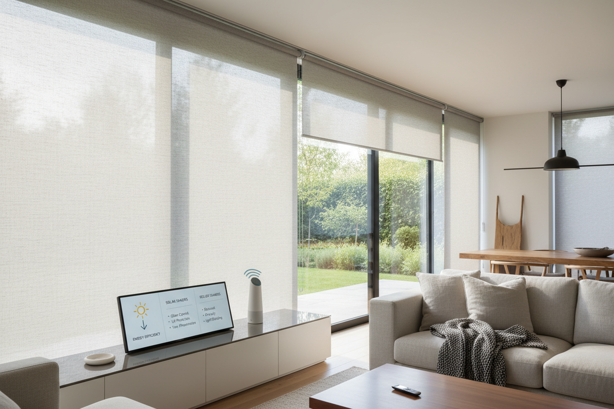 Solar Shades Explained: Smart Glare Control That Keeps Your View