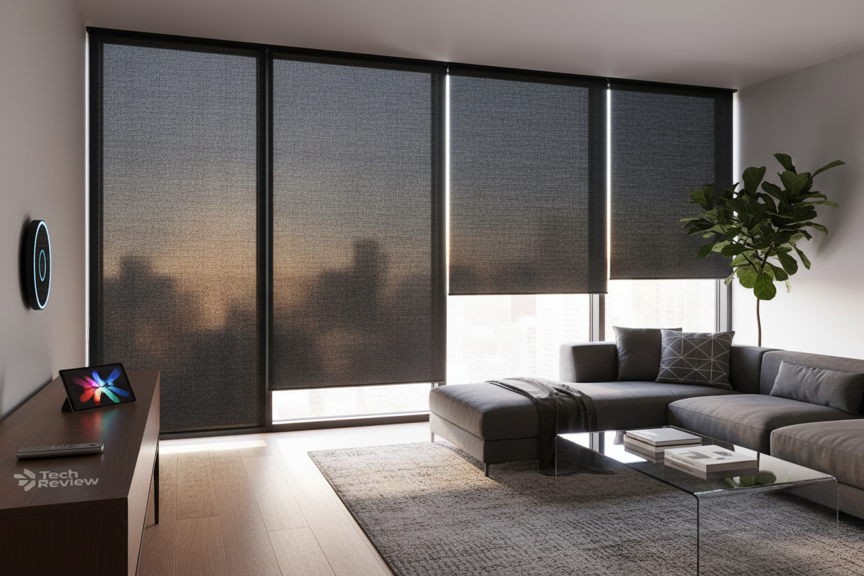 Smart Black Solar Shades: The Ultimate Glare Control Setup