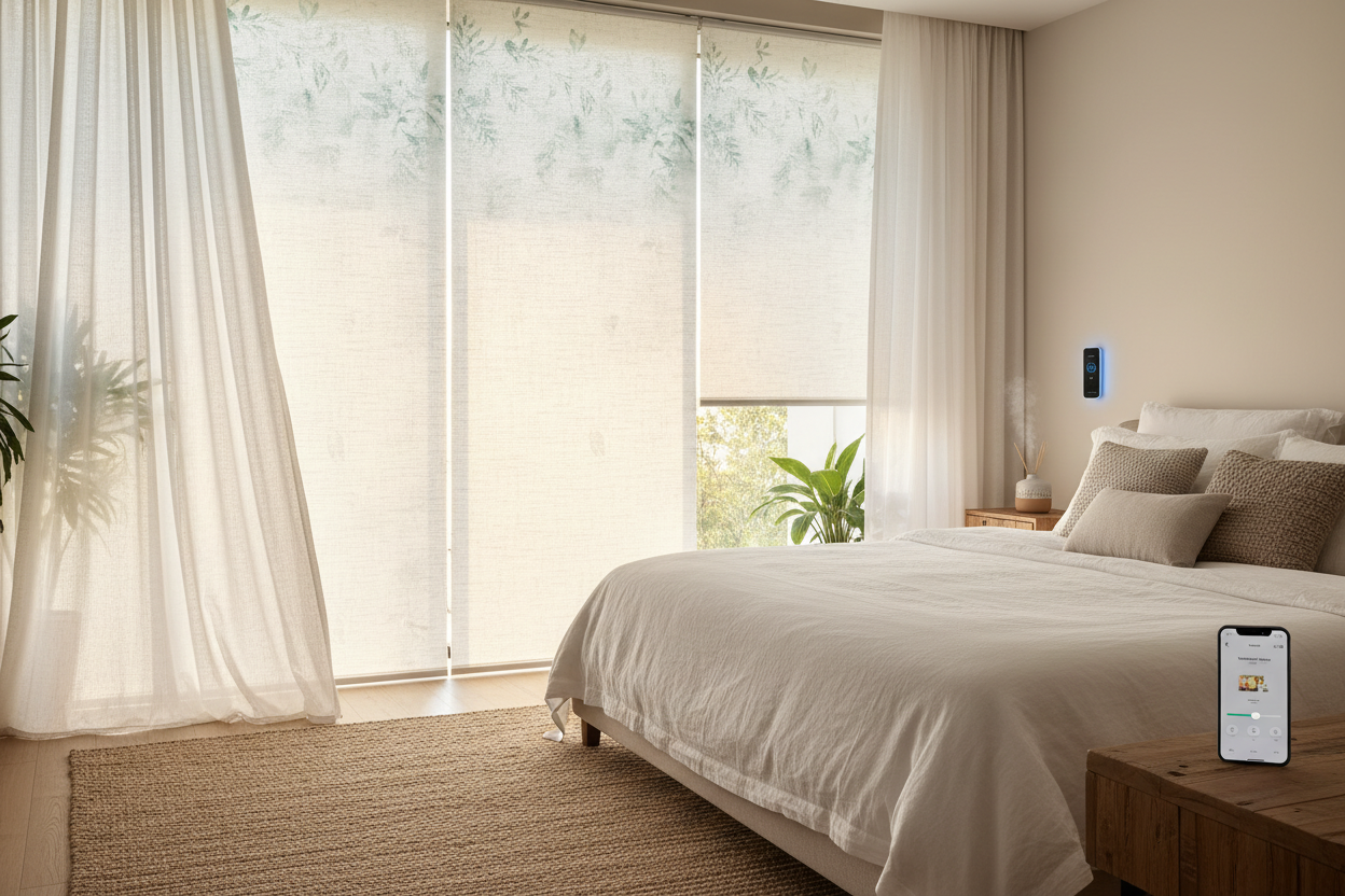 Wake Up Naturally: The Best Customizable Shades Setup
