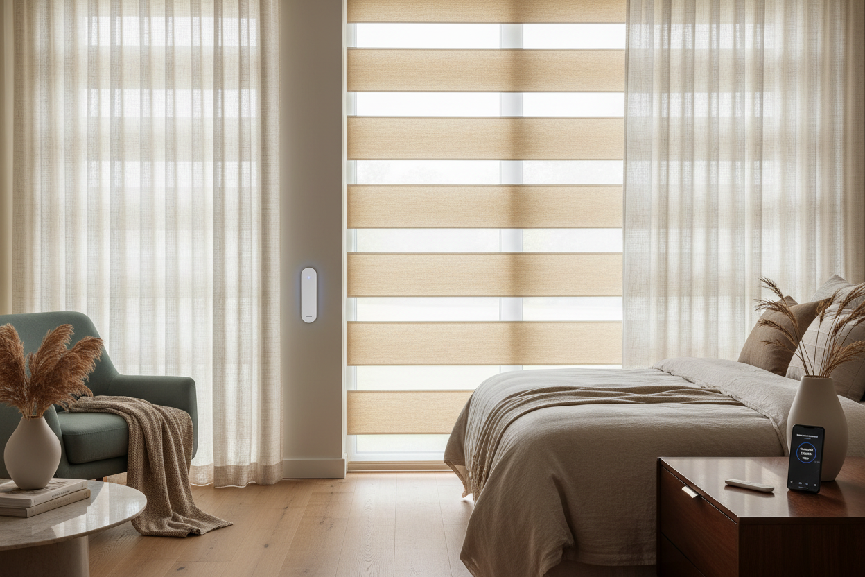 The Best Layered Shades Setup for Automated Mornings