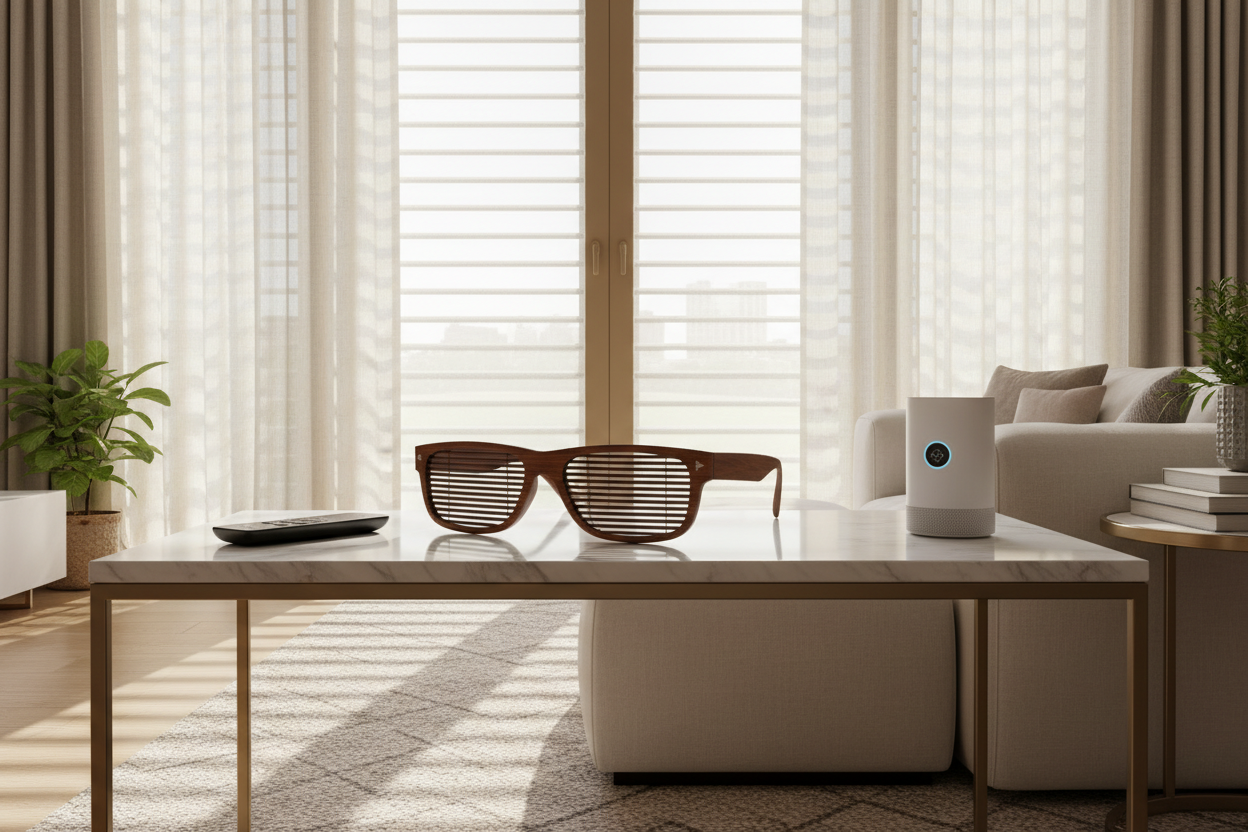 Smart Blinds Sunglasses: The Ultimate Light Control Setup