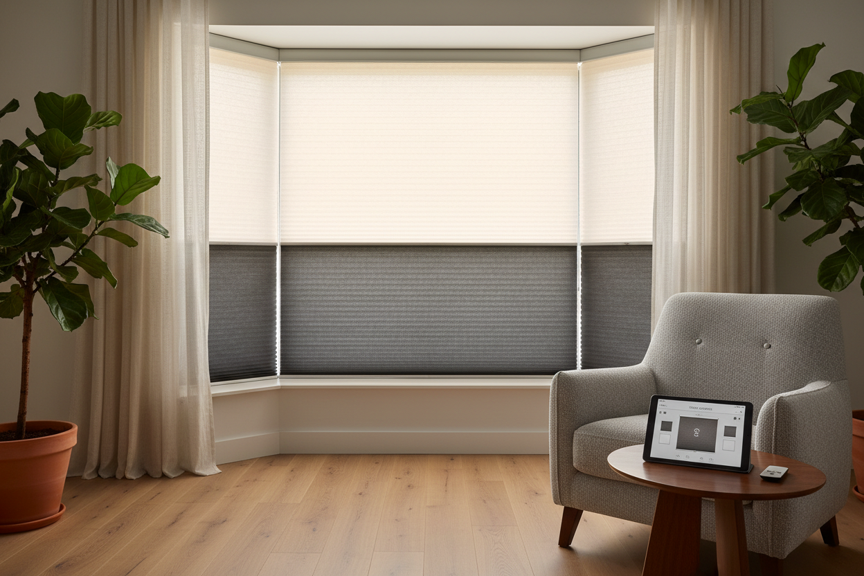 Automating Day Night Top Down Bottom Up Shades for Total Control