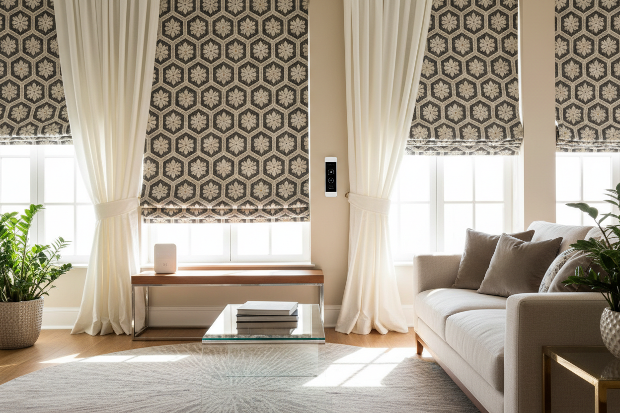 Automating Style: The Best Pattern for Roman Shades Setup