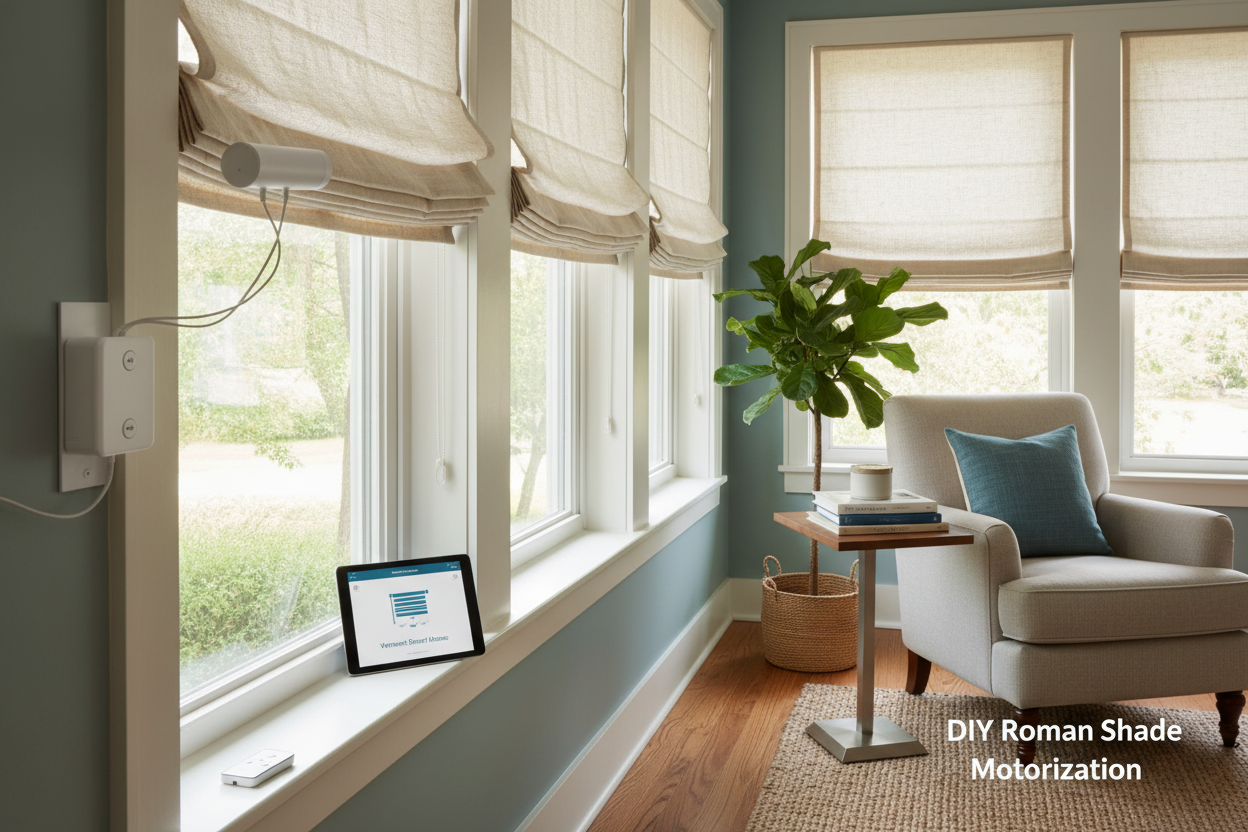 How to Make Your Vermont Country Store Roman Shades Smart