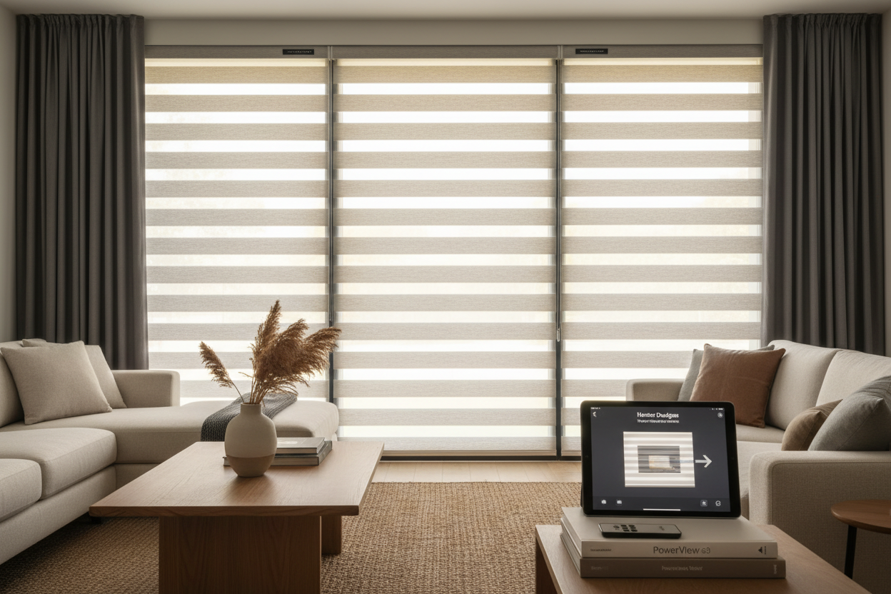 Automating Hunter Douglas Zebra Shades with PowerView Gen 3