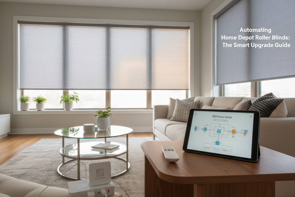 Automating Home Depot Roller Blinds: The Smart Upgrade Guide