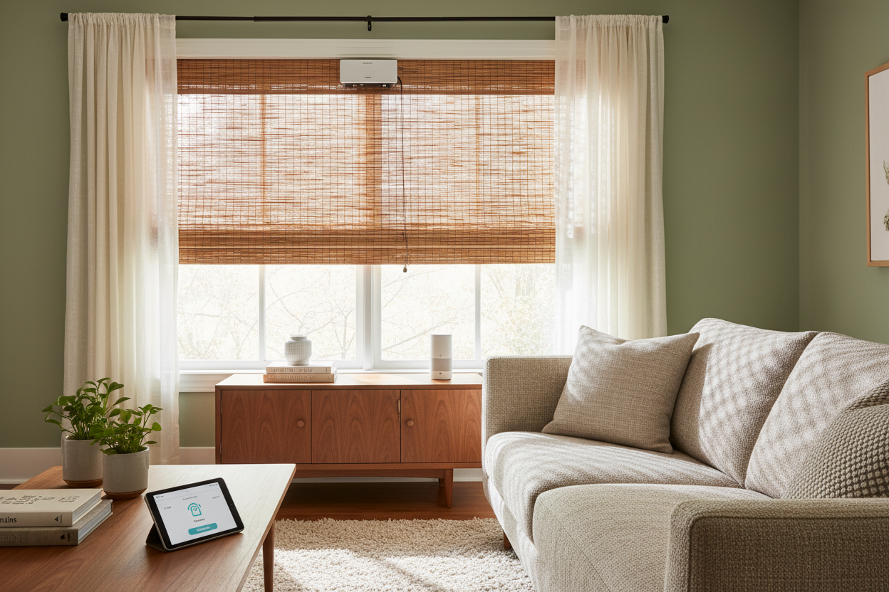 Make Your Home Depot Bamboo Blinds Smart & Voice-Ready