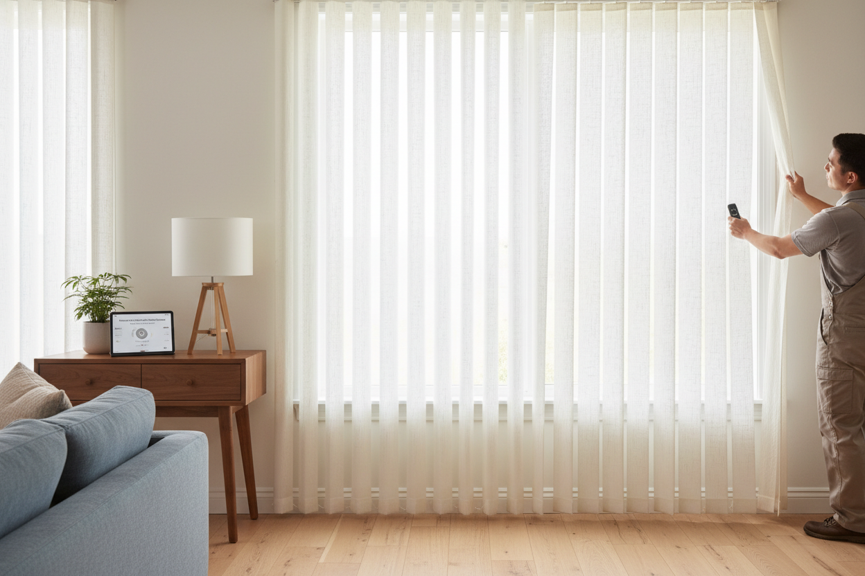 Smartify Your Vertical Blind Replacement Vanes Home Depot