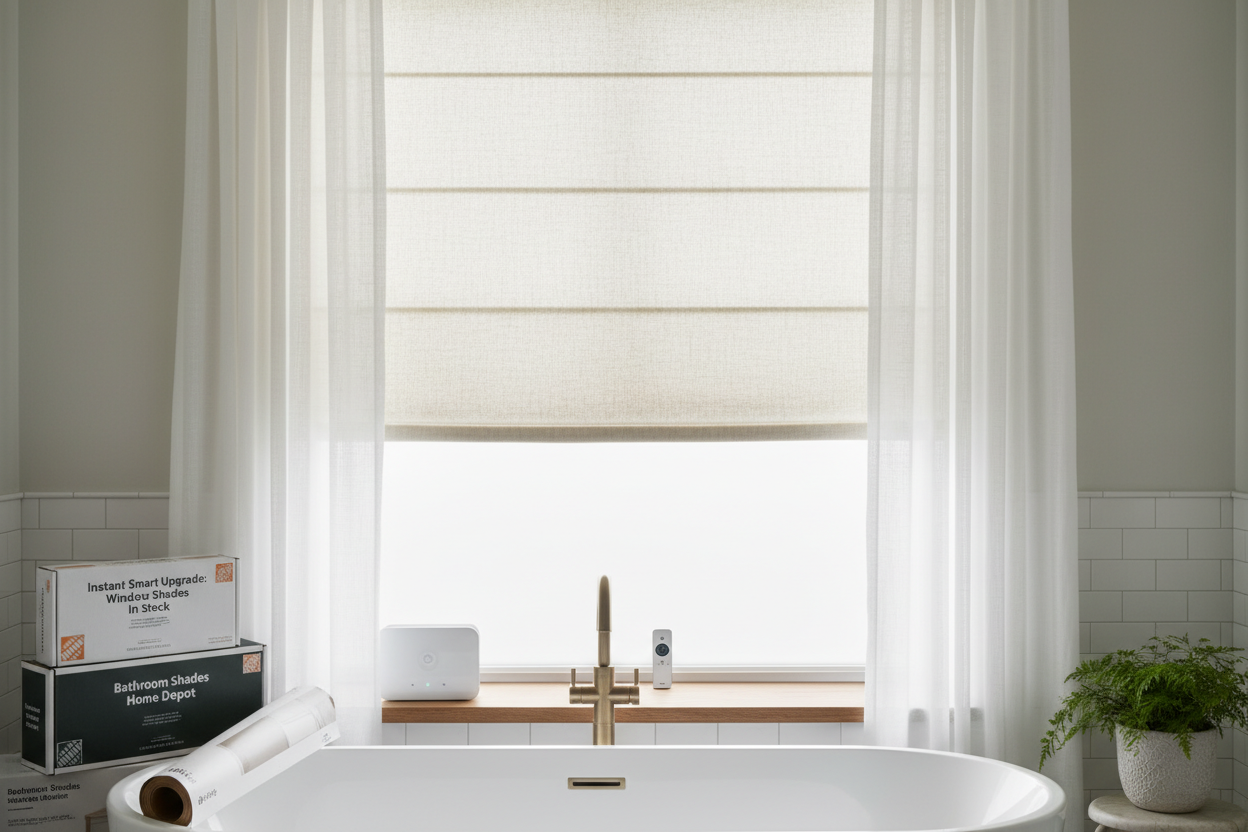 Instant Smart Upgrade: Home Depot Window Shades In Stock