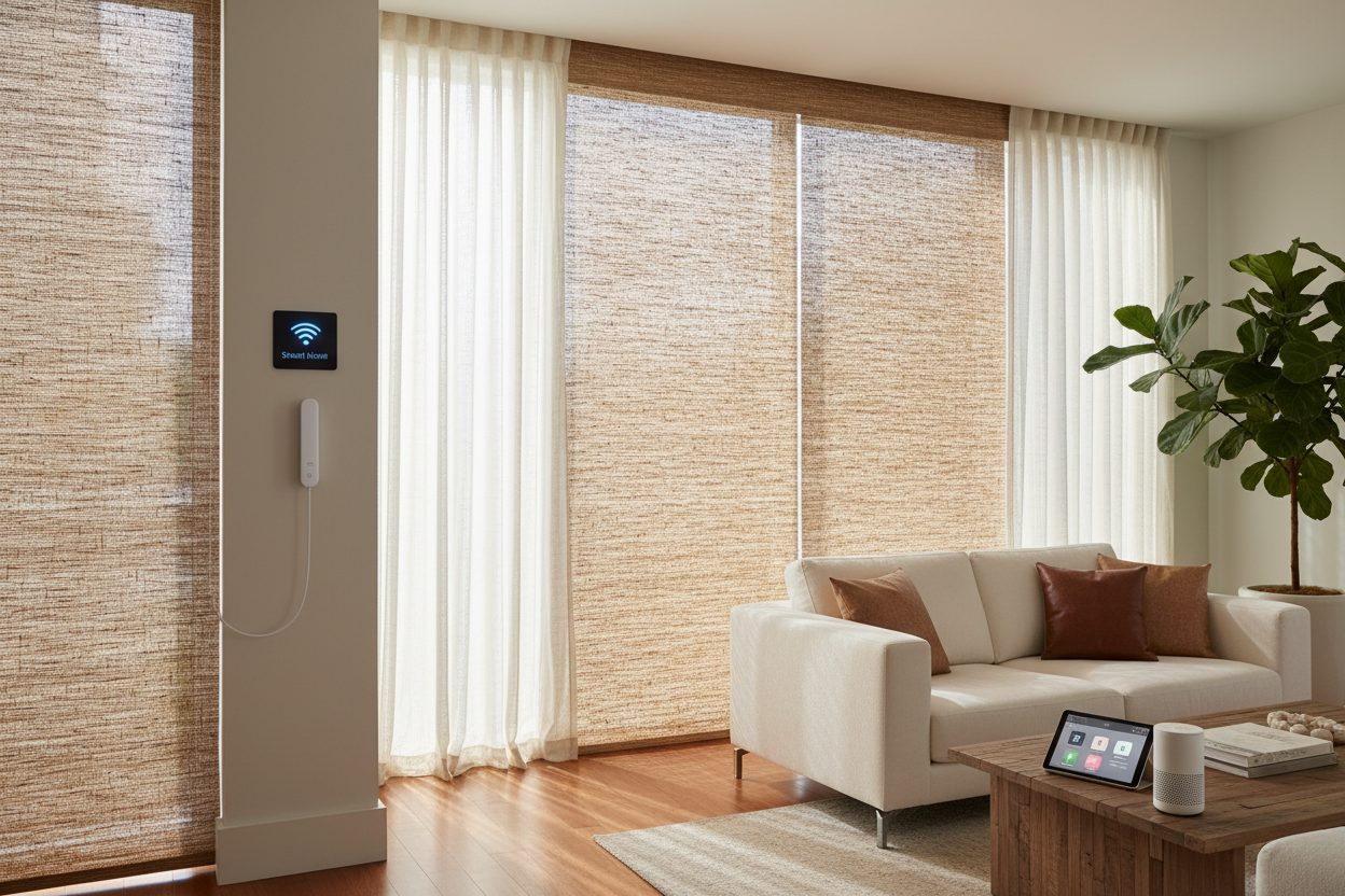 Automating Woven Wood Shades: The Smart Home Setup Guide