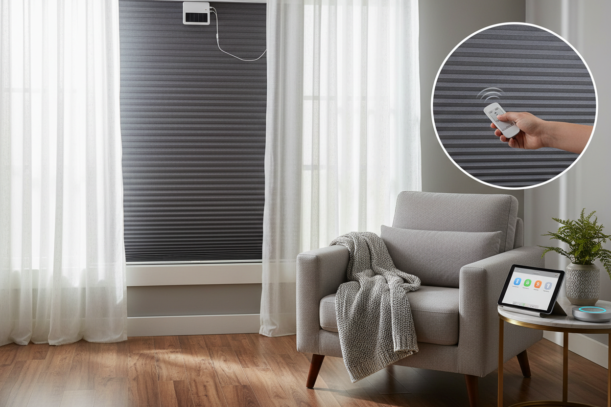Turn Standard Home Depot Blinds Into Smart Shades