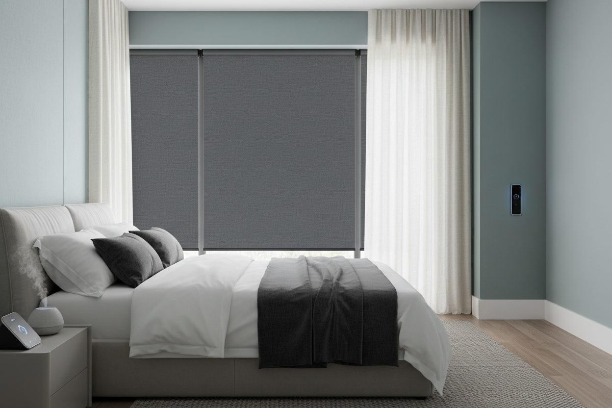 Blackout on Command: The Smart Roller Blinds Room Darkening Guide