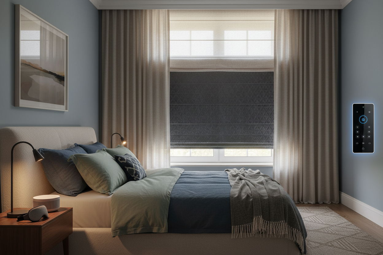 Smart Light Blocking Window Shades: Blackout Tech for Better Sleep