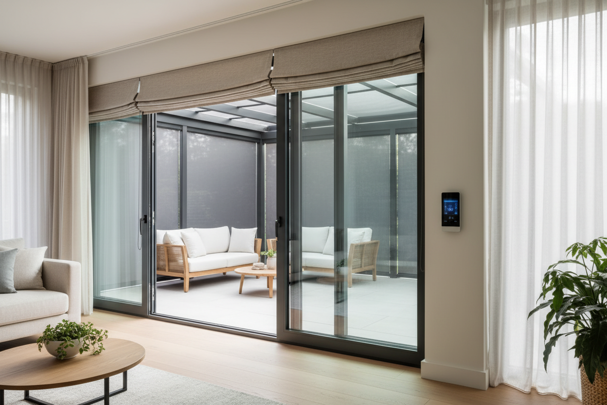 Automate Your Shade: Smart Patio Sun Screen Shades Guide