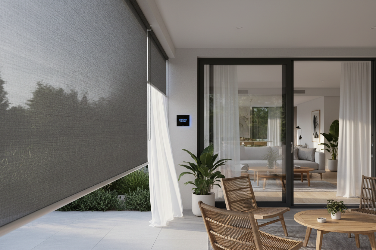 Automate Your Shade: The Smart Solar Shades for Patio Setup