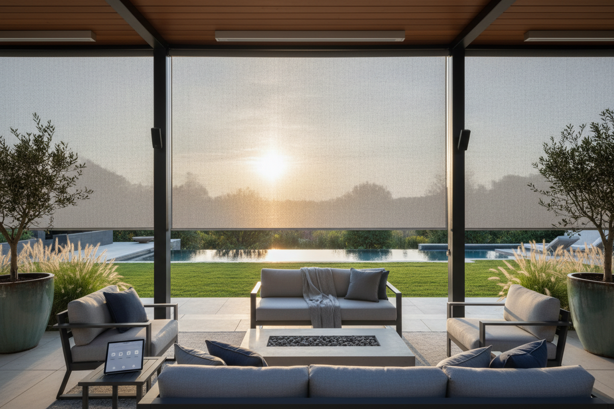Automate Your Backyard: The Smart Patio Sun Shades Setup