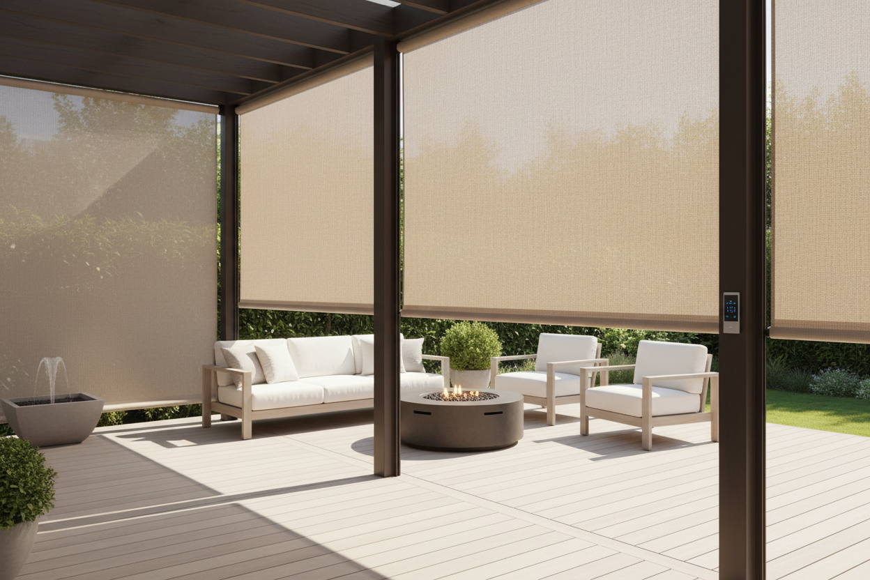 Automate Your Oasis: The Ultimate Smart Deck Shades Setup