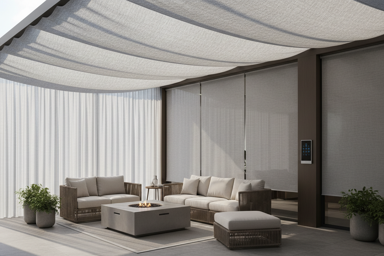 Automate Your Outdoors: The Smart Cloth Shade for Patio Guide