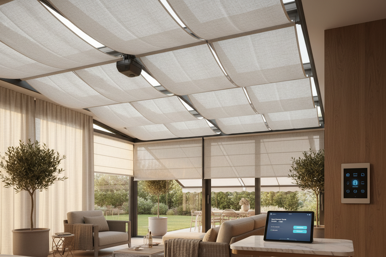 Automating Shade: The Smart Canvas Patio Cover Setup