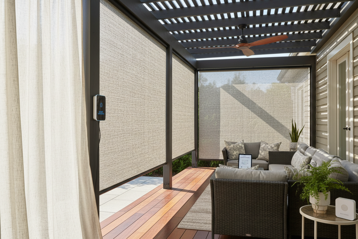 Automating Heat Control: Smart Porch Shade Ideas for Patios
